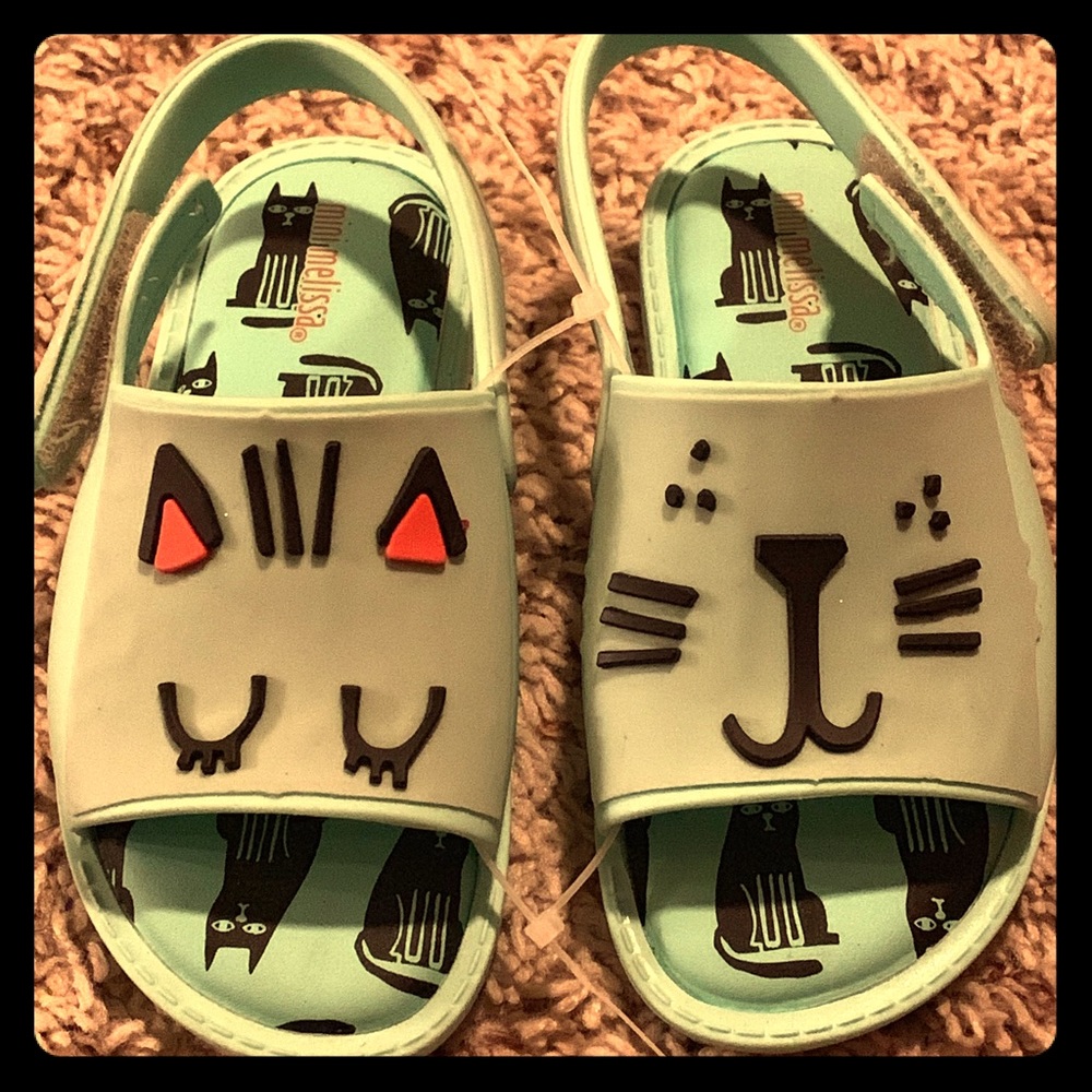 Mini Melissa- Mint Green Sandal